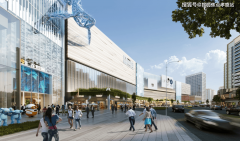 <b>项目联通城市轨交、快速中转从干道和街区</b>